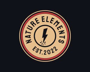 Electric Energy Power Plant   logo design