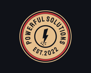 Electric Energy Power Plant   logo design