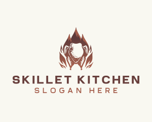 Chicken Fire Restaurant logo design