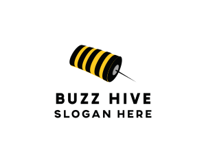 Bee Pin String logo design