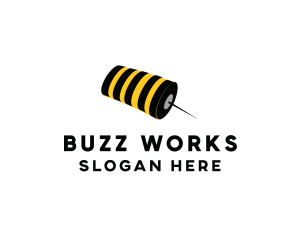 Bee Pin String logo design