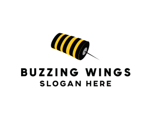 Bee Pin String logo design