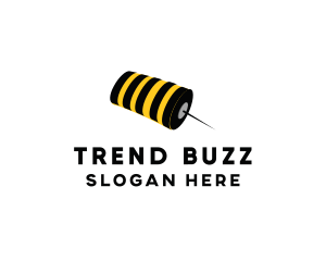 Bee Pin String logo design