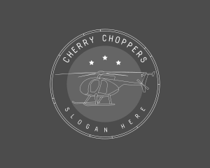 Helicopter Transport Flight logo design