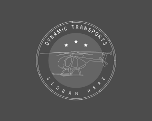 Helicopter Transport Flight logo design