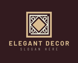Ornate Tile Flooring logo design