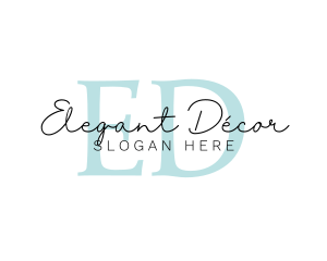 Elegant Fashion Boutique logo design