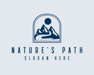 Highway Road Nature logo design