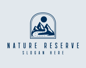 Highway Road Nature logo design