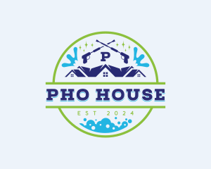 Pressure Wash Housekeeping logo design