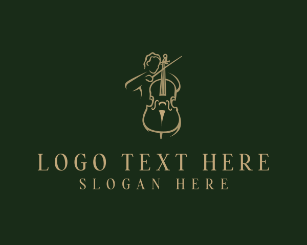 Cellist logo example 1