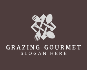 Dining Cutlery Restaurant logo design