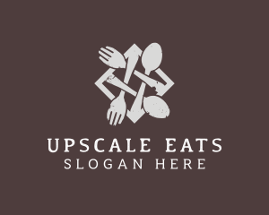 Dining Cutlery Restaurant logo design