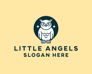 Night Owl Bird Logo