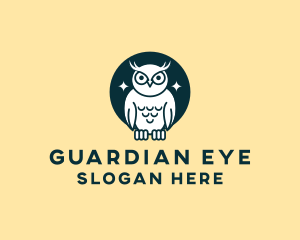 Night Owl Bird logo design