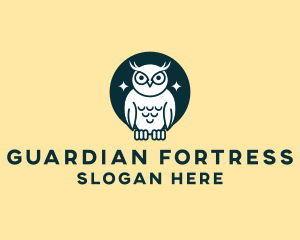 Night Owl Bird logo design