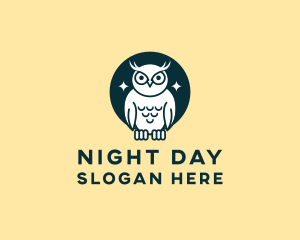 Night Owl Bird logo design