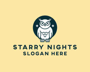 Night Owl Bird logo design