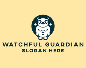 Night Owl Bird logo design