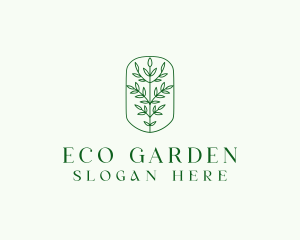 Tree Plant Gardening  logo design