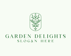 Tree Plant Gardening  logo design