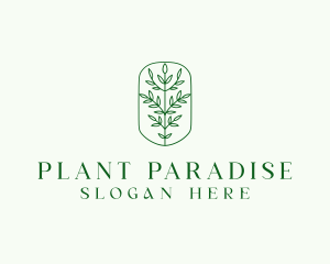 Tree Plant Gardening  logo design