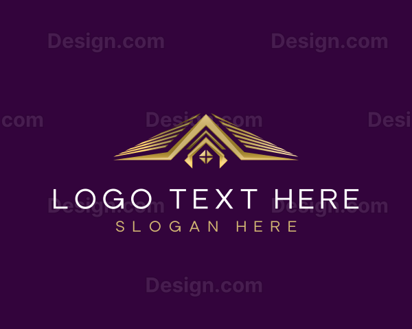 Roof Luxury Builder Logo