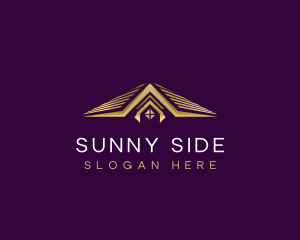 Roof Luxury Builder logo design