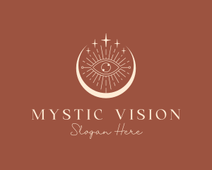 Bohemian Spiritual Eye logo design