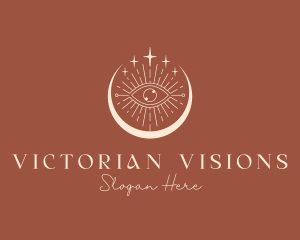 Bohemian Spiritual Eye logo design