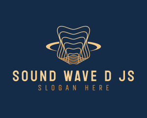 Science Tech Waves logo design