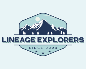 Mountain Alps Explorer logo design