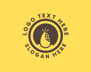 Pop Corn Crop logo design