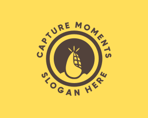Pop Corn Crop Logo