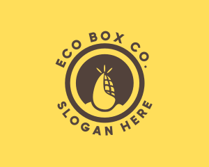 Pop Corn Crop logo design