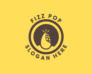 Pop Corn Crop logo design