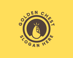 Pop Corn Crop logo design