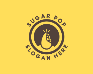 Pop Corn Crop logo design