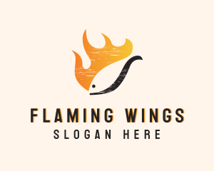 Fire Fish Restaurant logo design