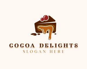 Chocolate Cake Dessert logo