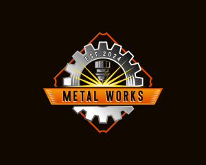 Laser Industrial Engraving logo design