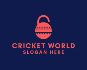 Cricket Ball Lock  logo