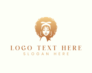 Afro Woman Hair Salon logo