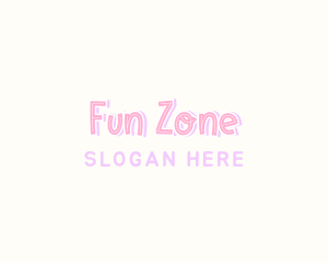 Pastel Fun Wordmark logo design