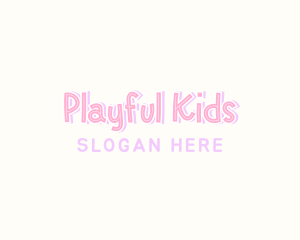 Pastel Fun Wordmark logo design