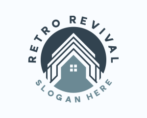 House Roofing Property Logo