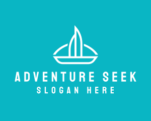 Sailboat Travel Trip logo