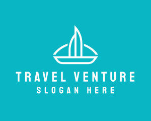 Sailboat Travel Trip logo
