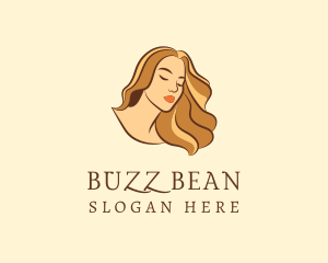 Woman Hair Salon logo design