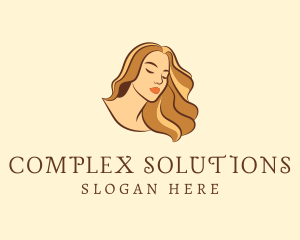 Woman Hair Salon logo design